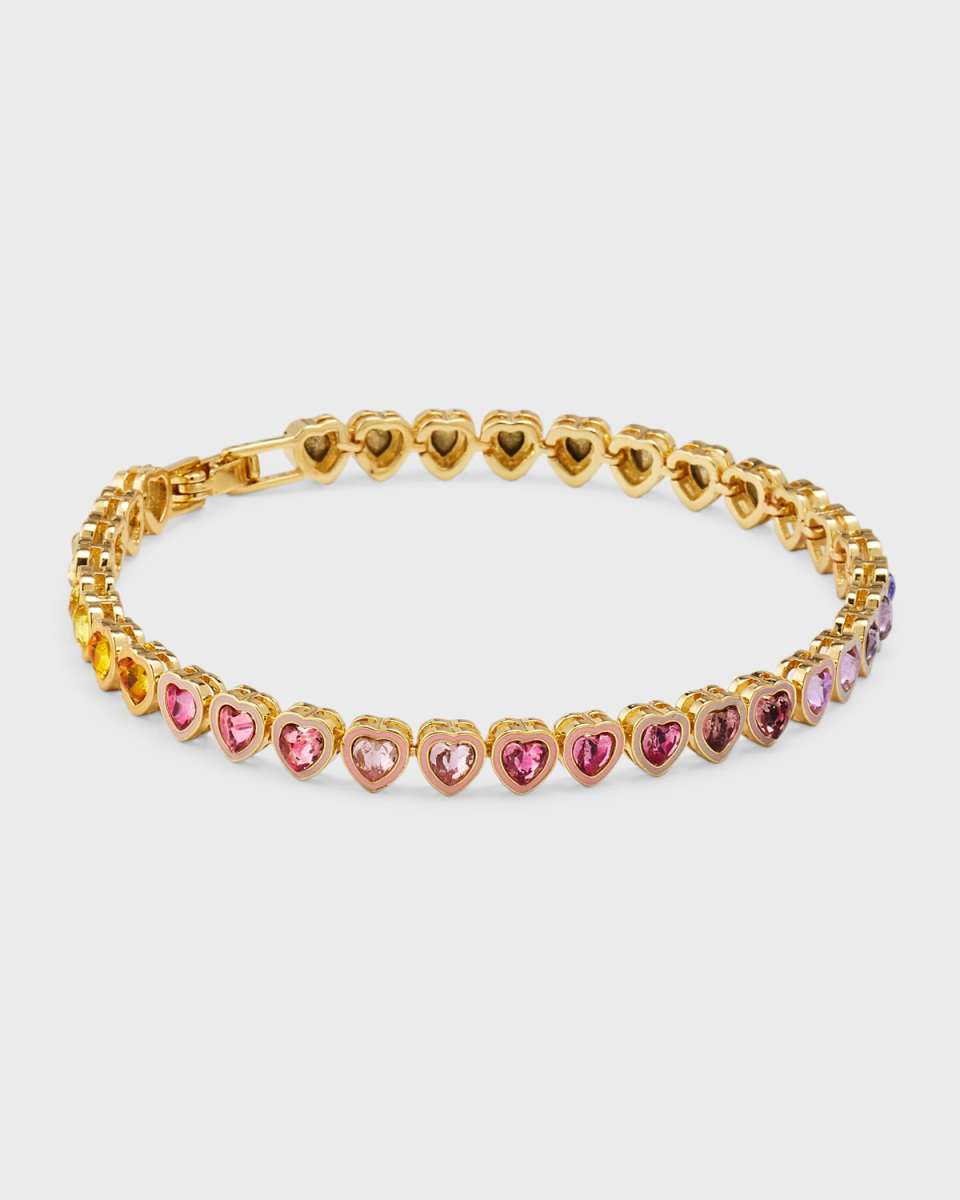 Kali Rainbow Crystal Tennis Bracelet