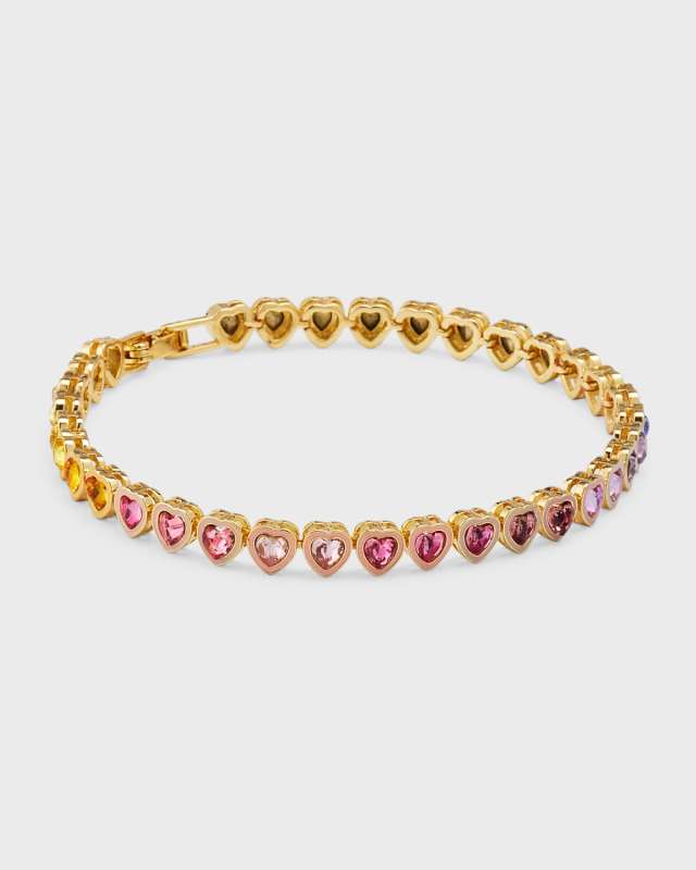 Kali Rainbow Crystal Tennis Bracelet