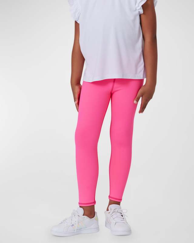 Girl's Barbie Girl Pink Leggings, Size 2T-6