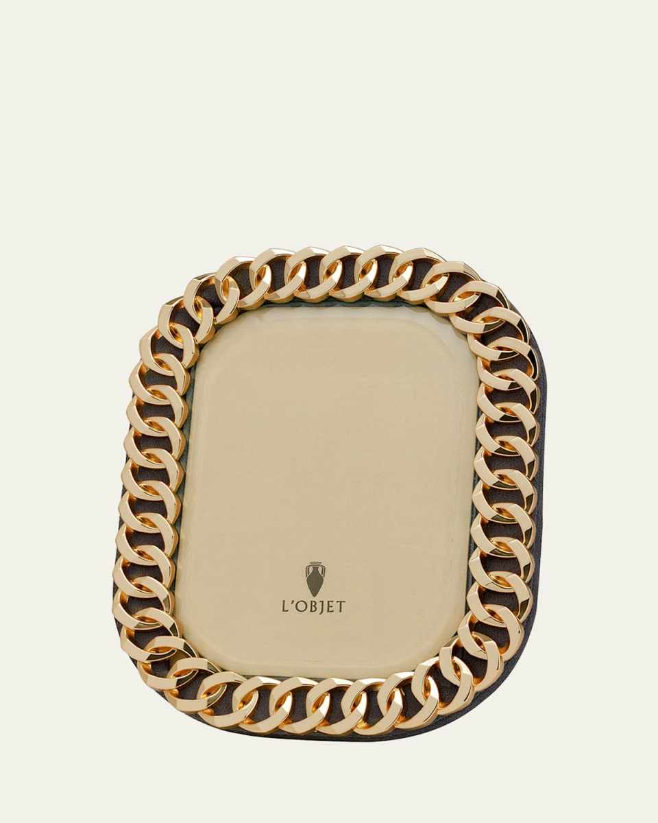 Cuban Link Picture Frame, 8" x 10"