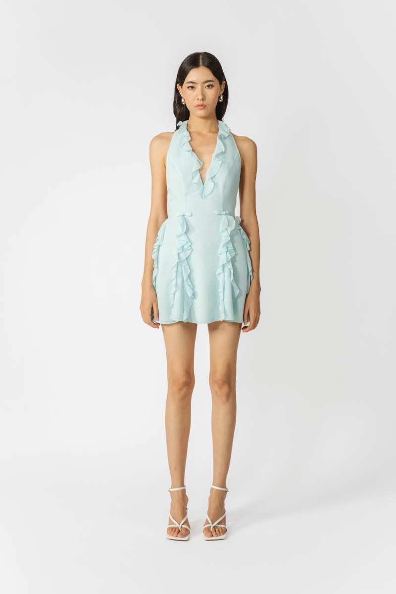 Fefe Ruffled Mini Dress