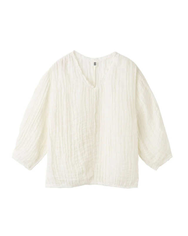 Mikala Organic Linen Blouse