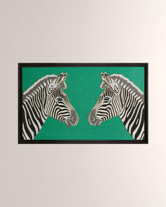 Zebra Beaded Wall Art