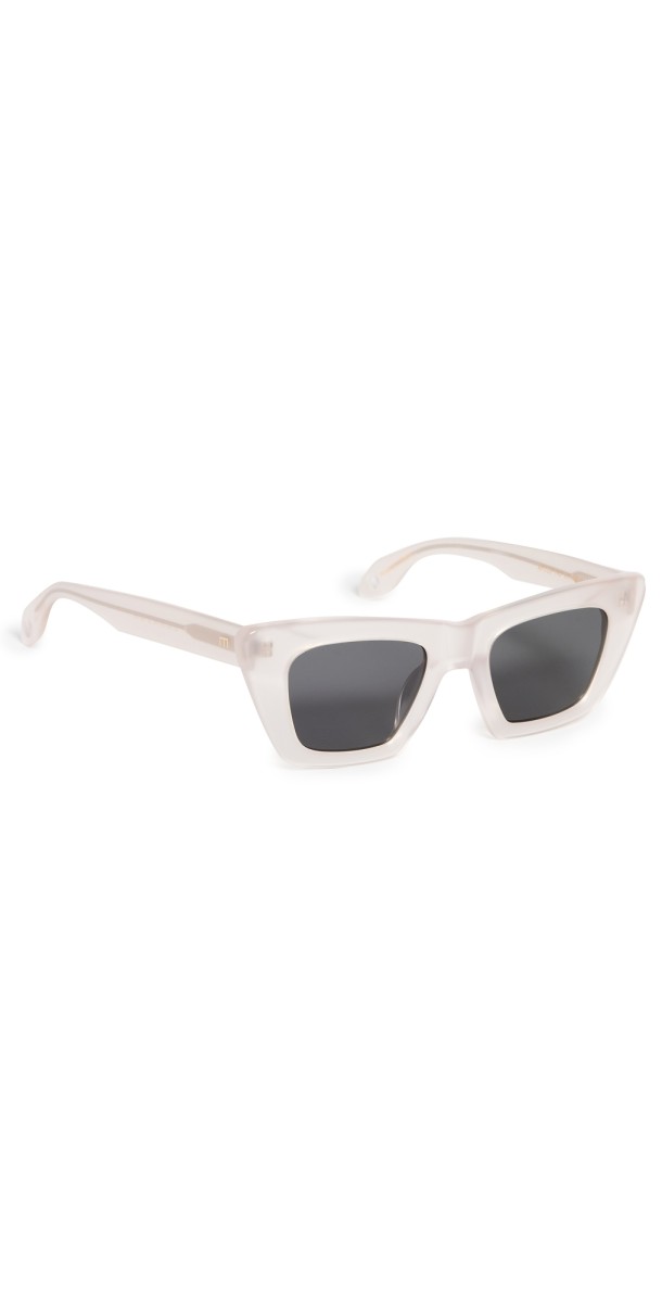Elisa Johnson Lori Sunglasses Frosty Whit
