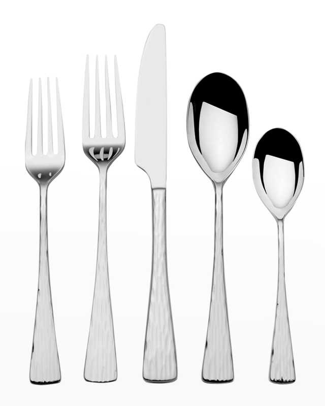 Novaro 18/10 45-Piece Flatware Set