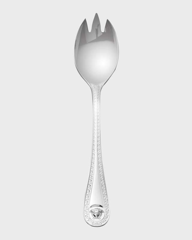 Medusa Silver-Plated Serving Fork