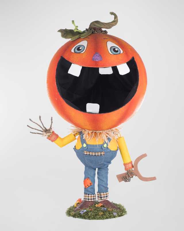 Pumpkin Boy Candy Container