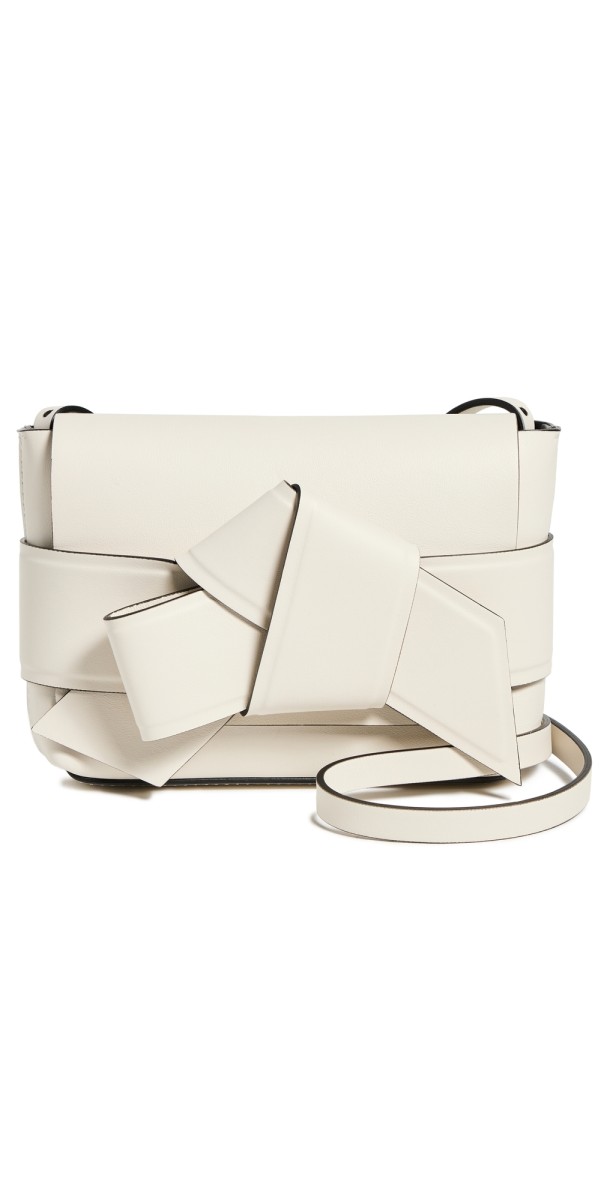 Acne Studios Musubi Mini Crossbody Bag White/Black