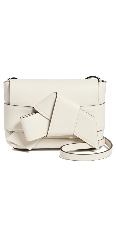 Acne Studios Musubi Mini Crossbody Bag White/Black