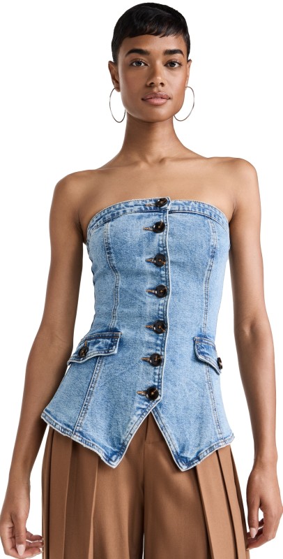 BLANKNYC Own It Top Med Indigo