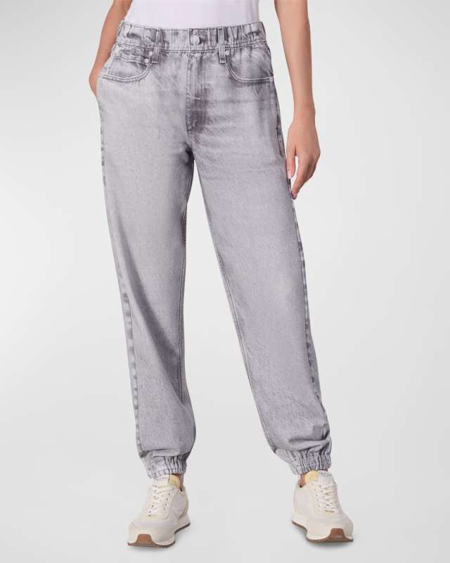 Miramar Cotton-Terry Crop Joggers