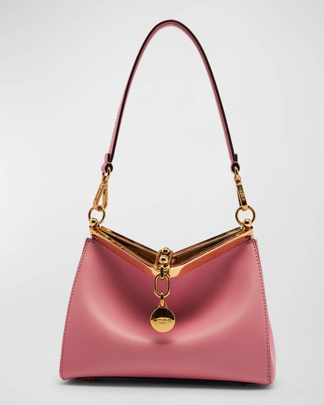 Vela Frame Leather Small Shoulder Bag