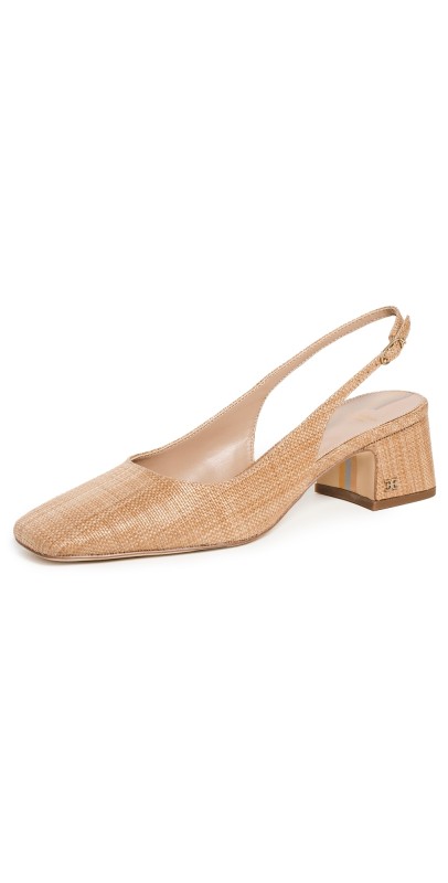 Sam Edelman Terra Sling Heels Tan