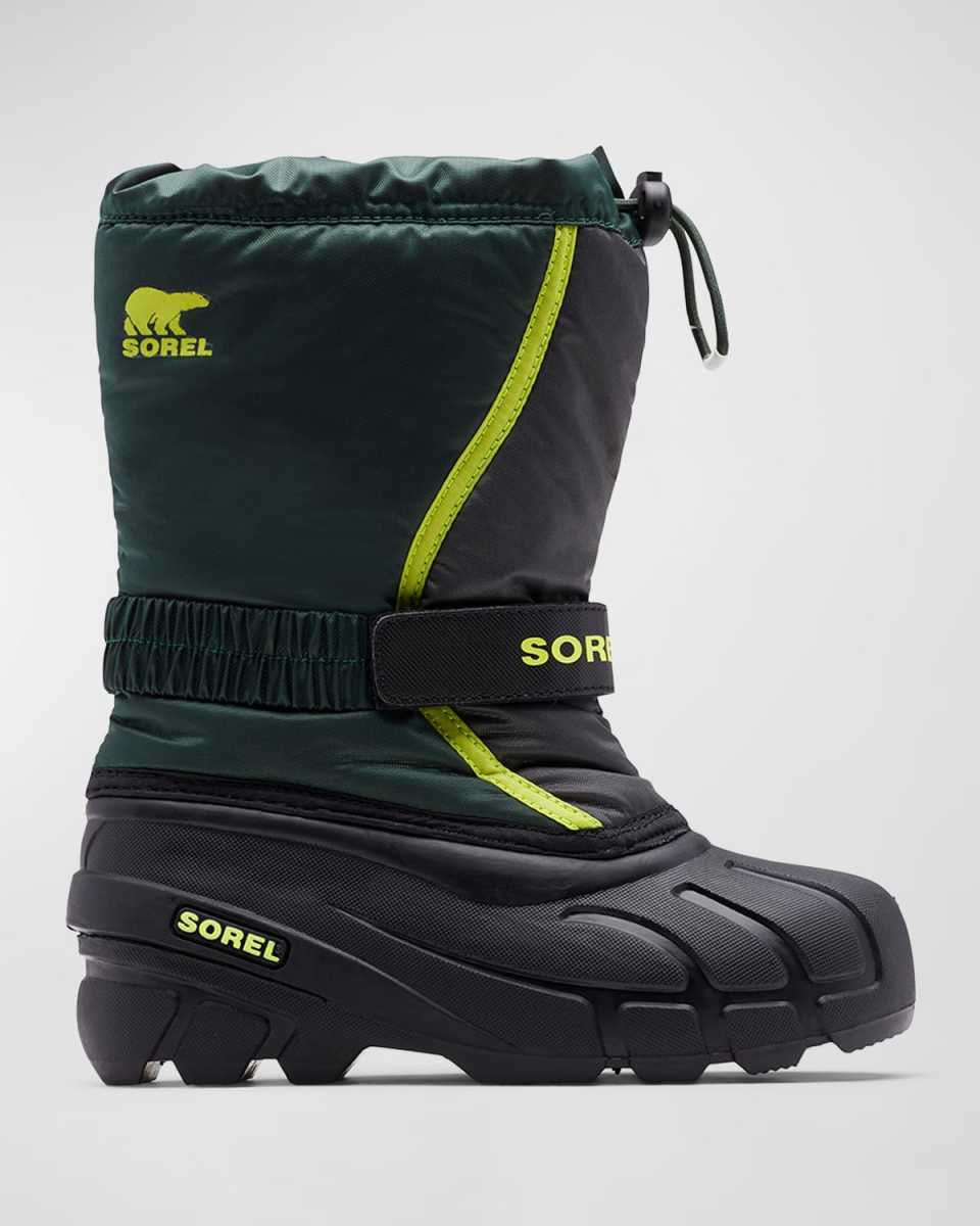 Kid's Flurry Padded Drawstring Weather Boots, Toddlers