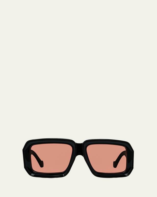 Oversized Square Monochromatic Sunglasses