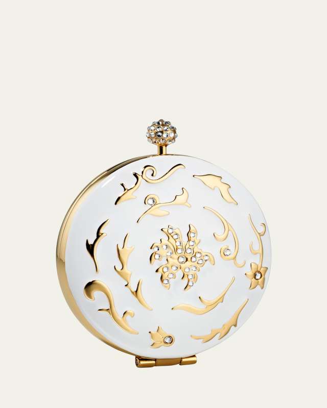 Lovely Limoges Powder Compact