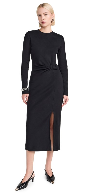Tanya Taylor Cody Dress Black