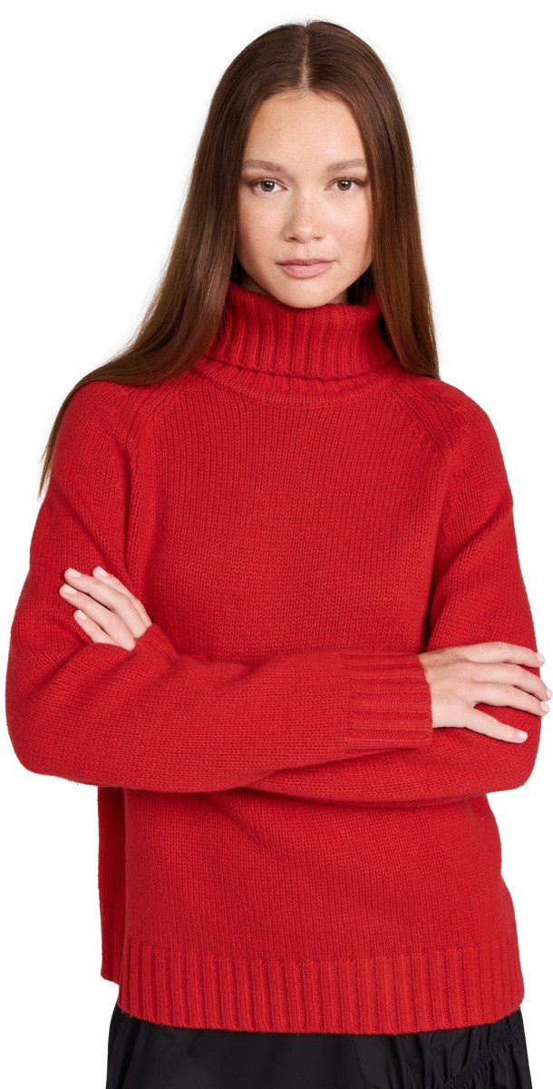 Sandy Liang Gums Sweater Ruby Red