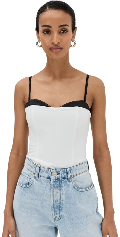 Reformation Melanie Top Black