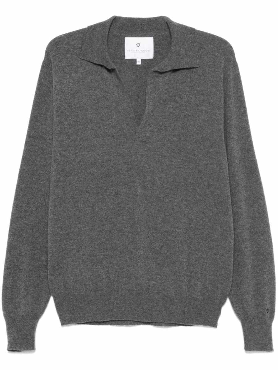 cashmere polo shirt