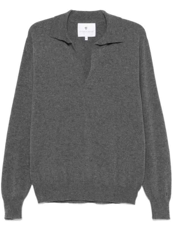 cashmere polo shirt
