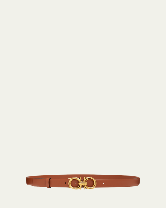 Double Gancini Belt
