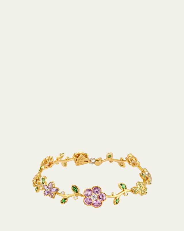 Wild Child Bracelet with Multicolor Gemstones
