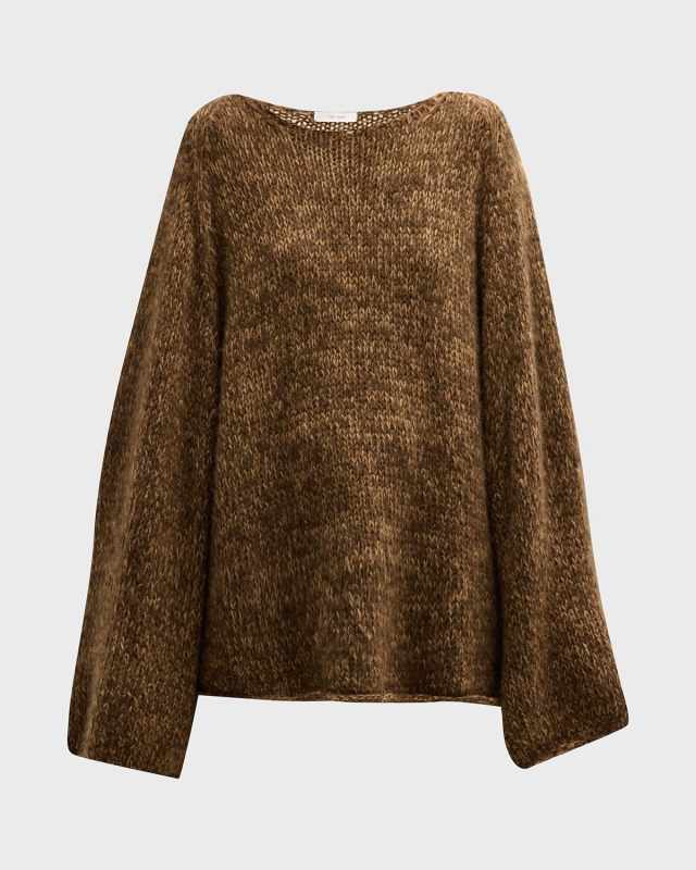 Dyu Oversized Cashmere-Wool Top