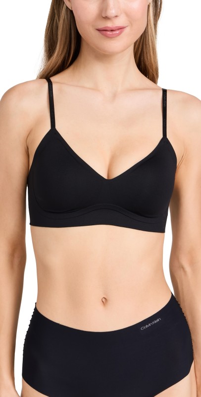 Calvin Klein Underwear Lightly Lined Bra Black