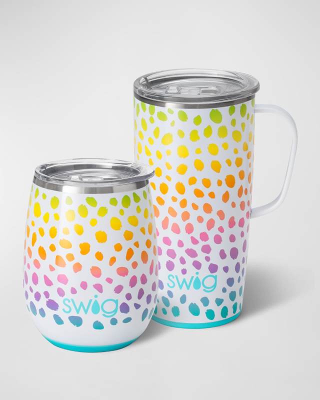 AM + PM Tumblers, Set of 2