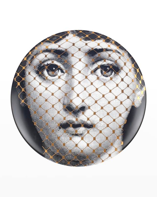 Tema E Variazioni n. 78 Gold Burlesque Wall Plate