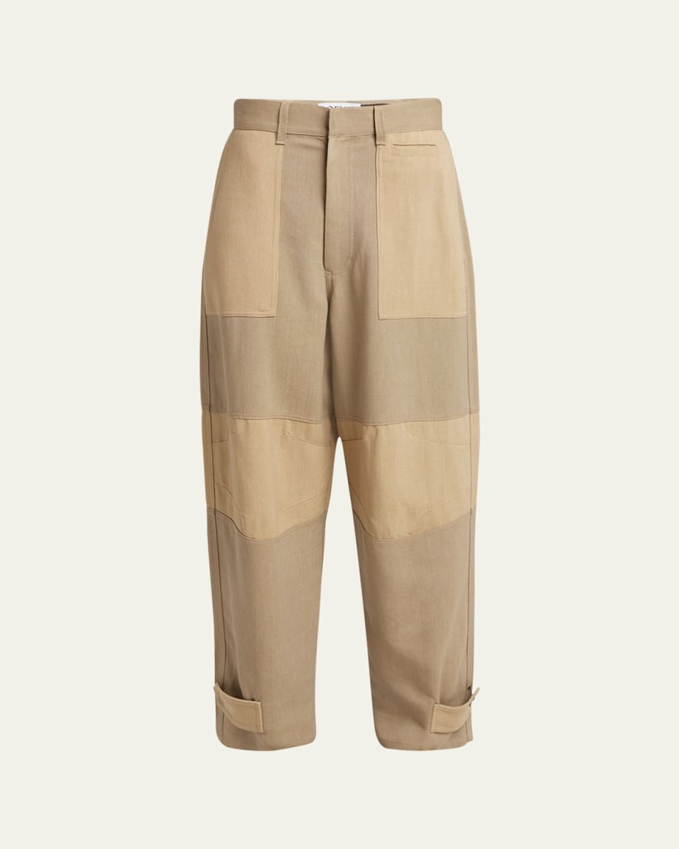 Cargo Belted Cuff Trousers