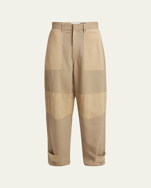 Cargo Belted Cuff Trousers