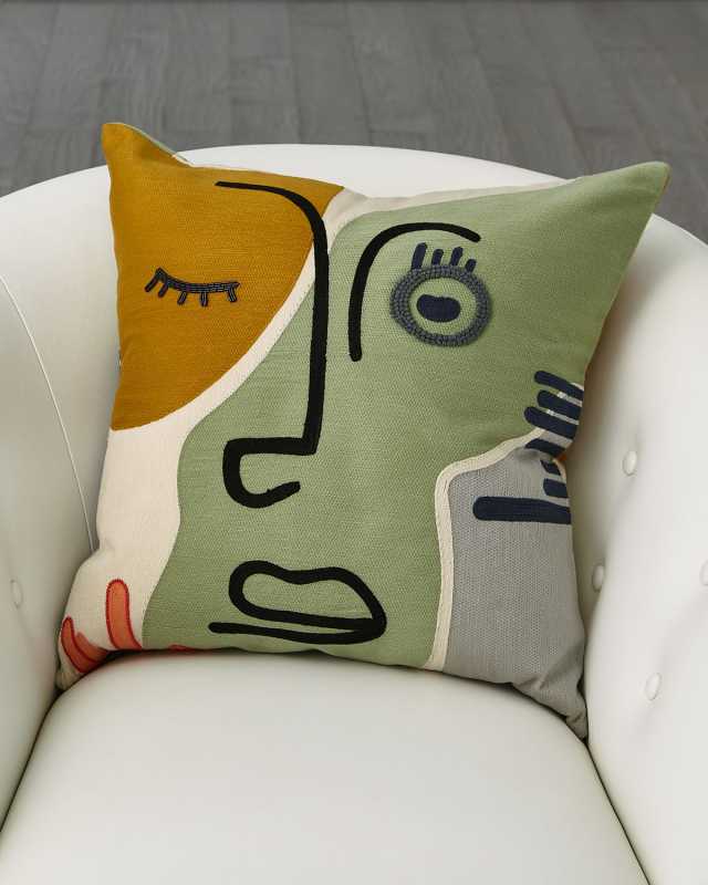 Petey Pillow with Down Insert