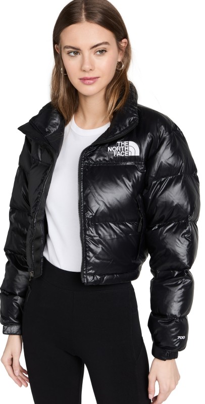 The North Face Nuptse Short Jacket TNF Black