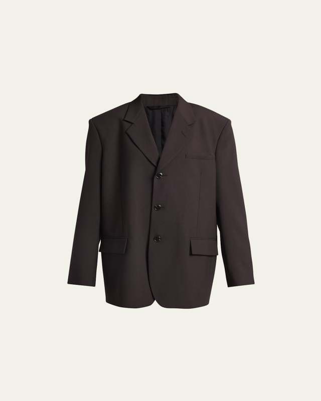 Boyfriend Wool Blazer