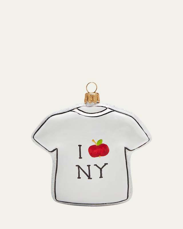 NYC T-Shirt Christmas Ornament