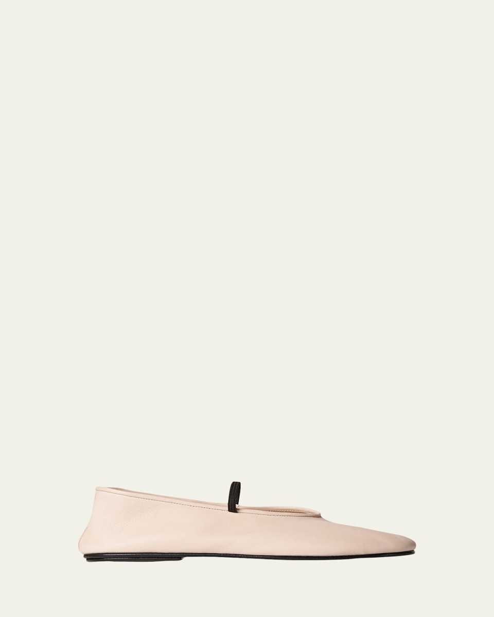 Lambskin Band Ballerina Flats