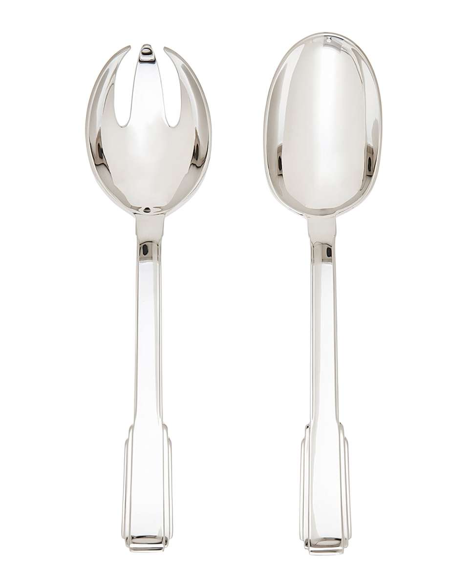 Art Deco Salad Serving Set