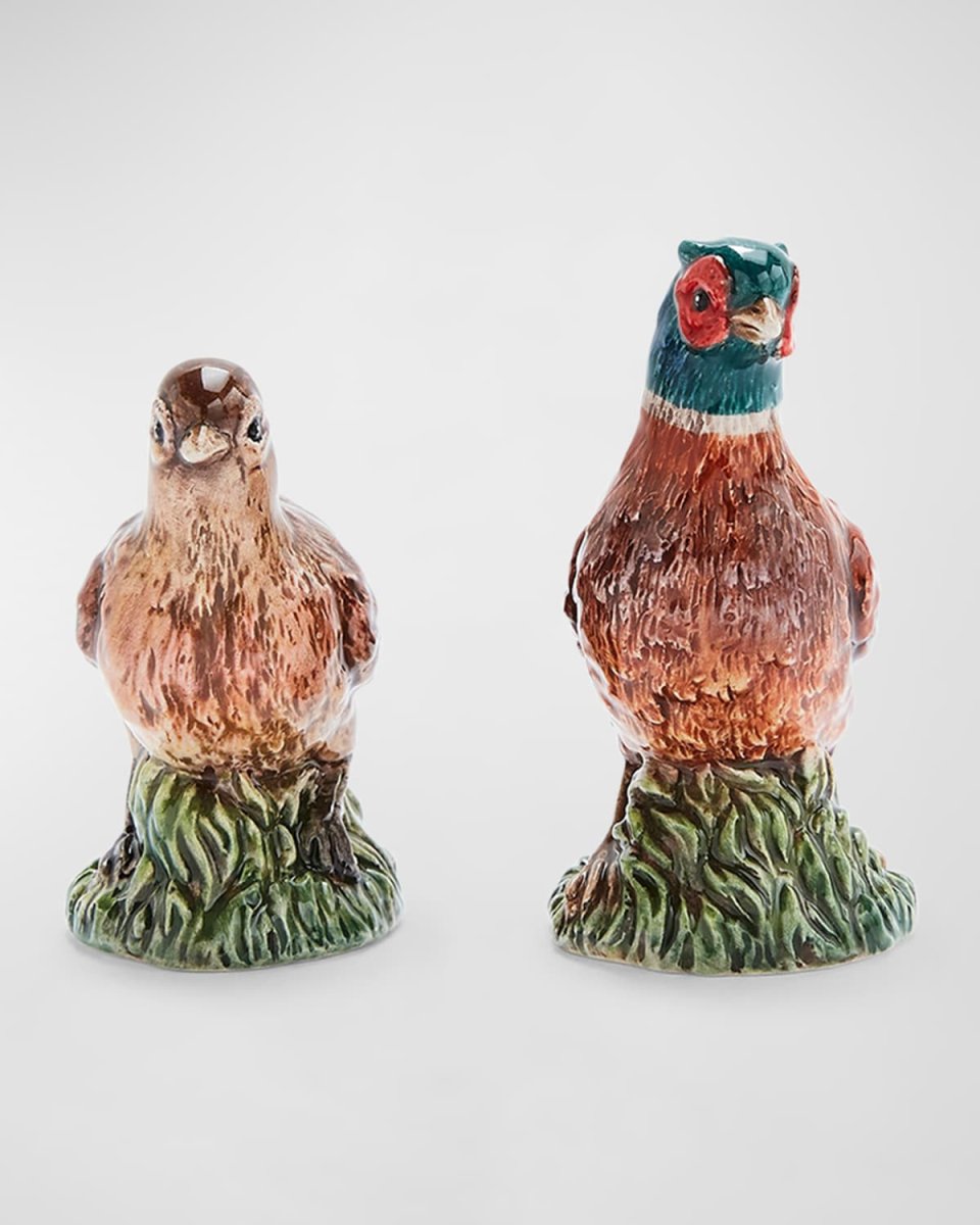 Woodland Figural Pheasant Salt & Pepper Set
