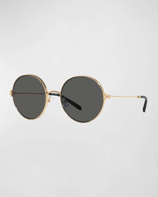 T-Monogram Round Metal & Plastic Sunglasses