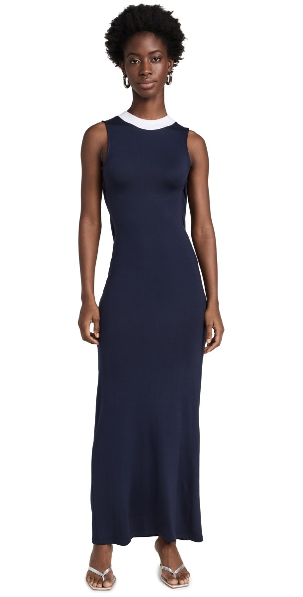K. ngsley Kortaxi Dress Navy/White