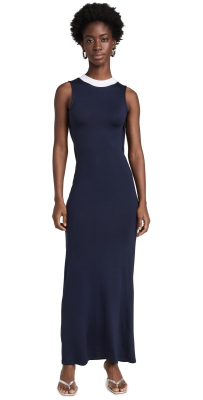 K. ngsley Kortaxi Dress Navy/White