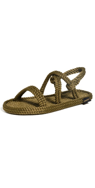 BOHONOMAD Bahamas Rope Sandals Olive