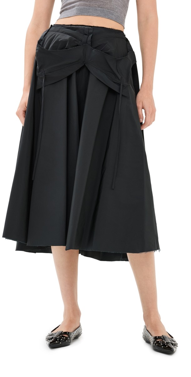 Maison Margiela Midi Skirt Black