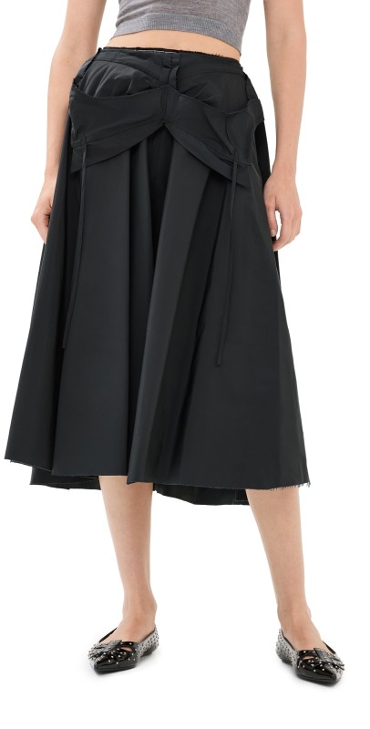 Maison Margiela Midi Skirt Black