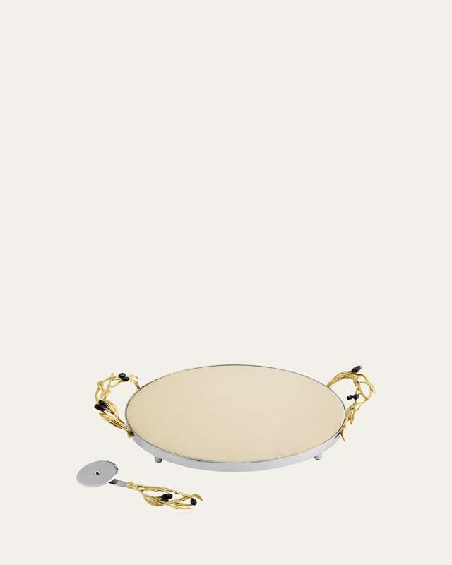 Olive Branch Pizza Stone