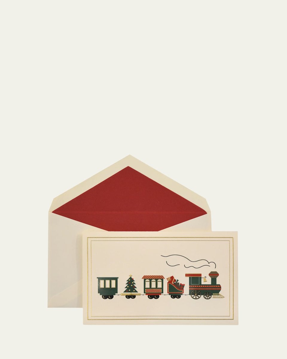 Toy Train Cards with Envelopes, Set of 10