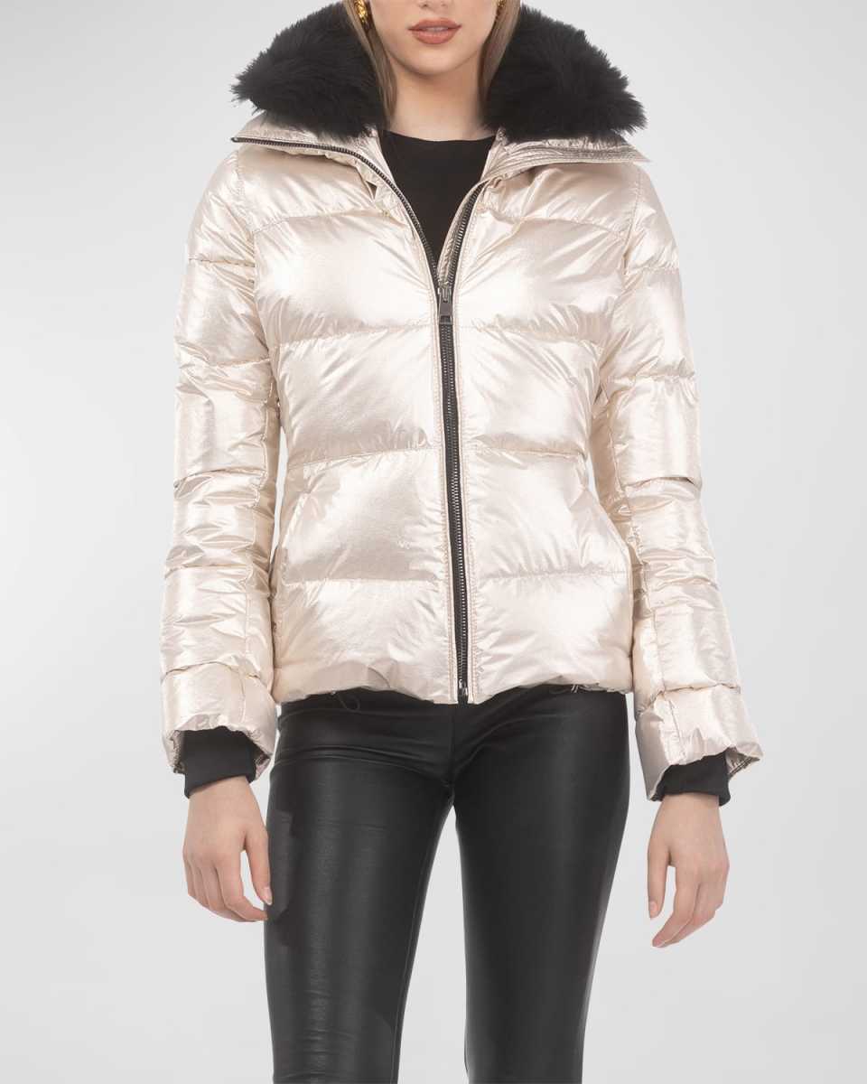 Apres-Ski Jacket With Detachable Toscana Lamb Shearling Collar