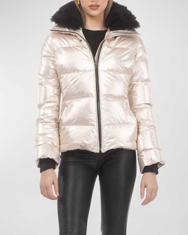 Apres-Ski Jacket With Detachable Toscana Lamb Shearling Collar